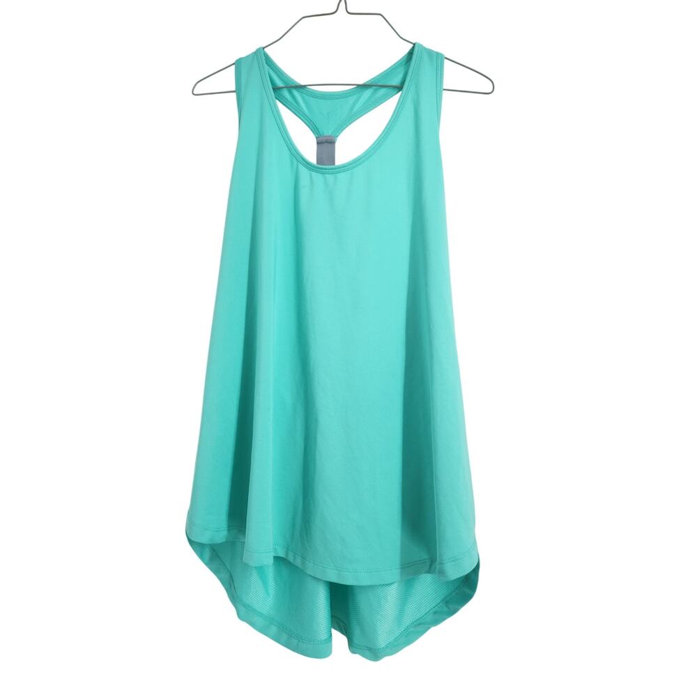 Old Navy Blue Teal Racerback Athletic Tank Top Womens Size Extra Large XL